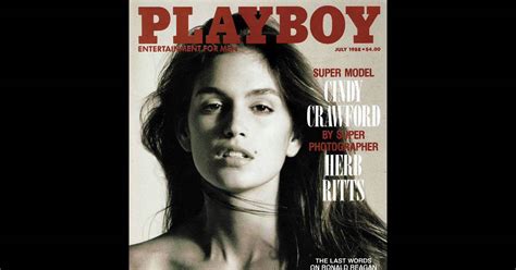 Playboy Magazine, July 1988: Cindy Crawford Pictorial Review